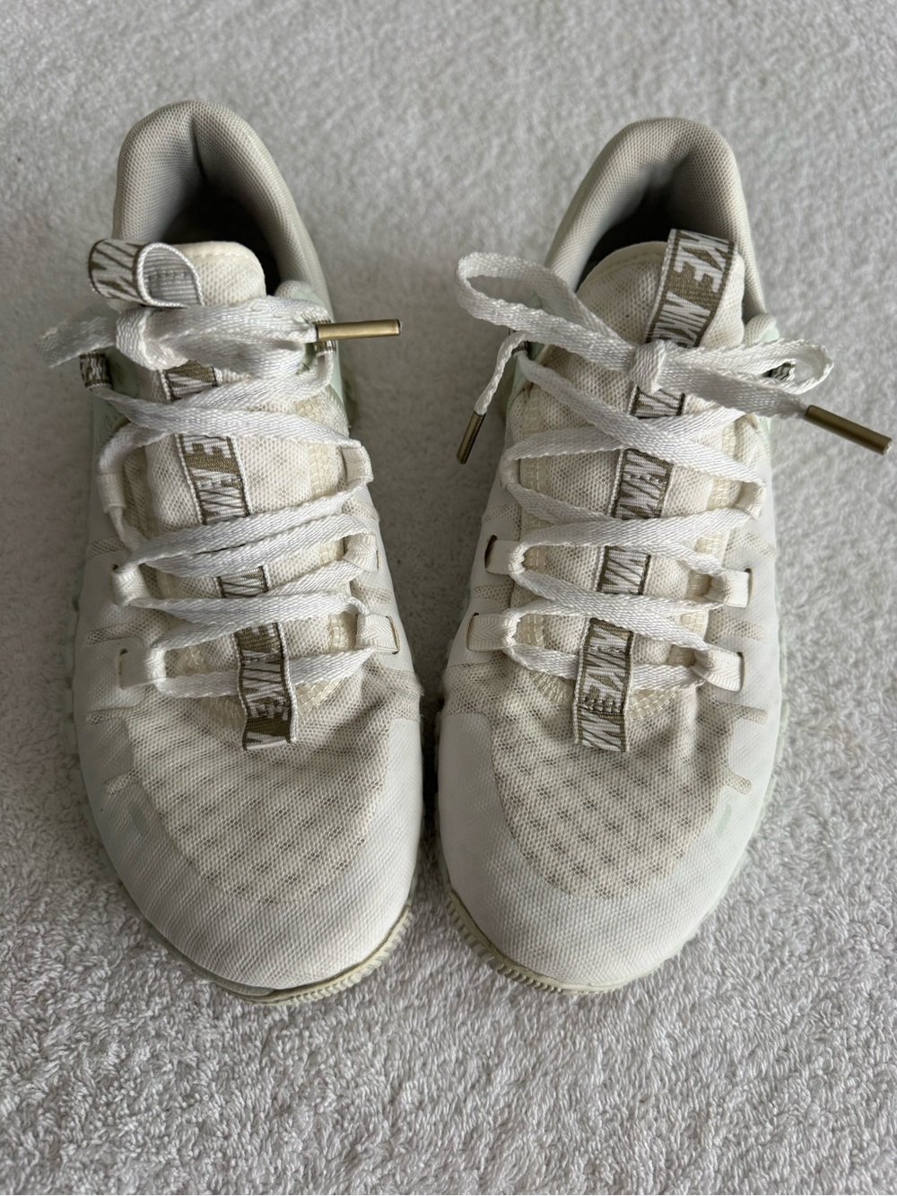 Nike Free Metcon 5 White Training Shoes Size 8
